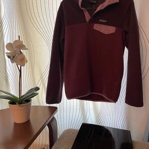 Patagonia Purple and Pink Synchilla Fleece